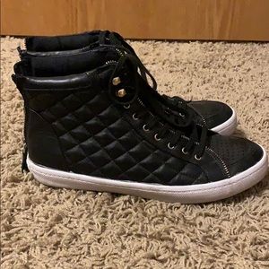 Rebecca Minkoff leather high-tops